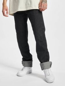 Stylish Southpole men's jeans, straight fit, pockets, cotton, black