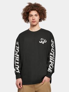 weiches Southpole Herren Sweatshirt Oversize 240 g/m² mit Baumwolle Schwarz