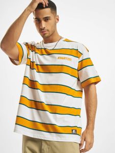 modernes STARTER Herren T-Shirt Oversize 180 g/m² mit Baumwolle Weiß/Bunt