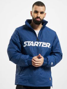 schlichte Starter Herren Jacke Reißverschluss 130 g/m² Blau