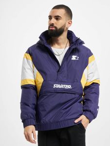 lässige Starter Herren Jacke Taschen 130 g/m² Violett