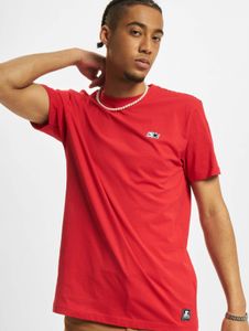 lässiges STARTER Herren T-Shirt Mesh 180 g/m² mit Baumwolle Rot