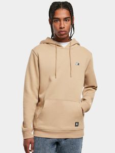 Felpa con cappuccio da uomo moderna, ampio cappuccio, coulisse, 300 g/m² di cotone, beige