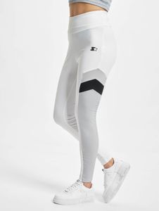 lässige Starter Damen Hose Stretch 210 g/m² Weiß/Schwarz