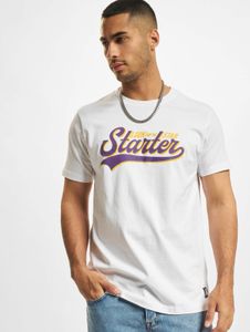 sportliches Starter Herren T-Shirt 180 g/m² mit Baumwolle Weiß