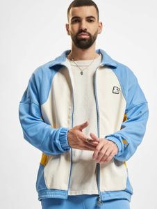 lässige Starter Herren Jacke Taschen Rippbündchen 280 g/m² Blau