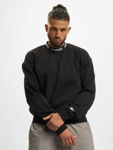 weiches Starter Herren Sweatshirt Rippbündchen Fleece 300 g/m² mit Baumwolle Schwarz