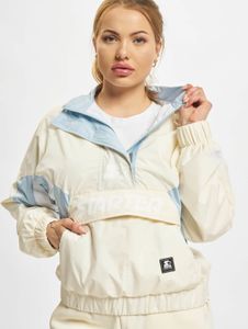 funktionale Starter Damen Jacke Reißverschluss Rippbündchen 95 g/m² Creme
