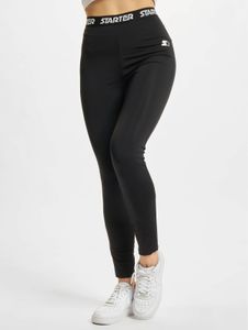 moderne Starter Damen Hose Stretch Slim Fit 210 g/m² Schwarz