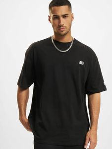 modernes Starter Herren T-Shirt Oversize 240 g/m² mit Baumwolle Schwarz