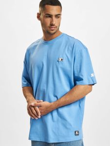 lässiges Starter Herren T-Shirt Oversize 240 g/m² mit Baumwolle Blau