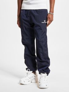stylische Sergio Tacchini Herren Jeans Kordelzug Blau