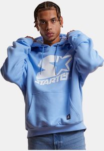 Sweat à capuche décontracté STARTER pour homme, 330 g/m², coton, bleu