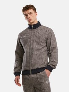 funktionale Sergio Tacchini Herren Jacke Reißverschluss Cord mit Baumwolle Beige