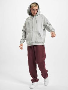 bequeme Urban Classics Herren Hose Kordelzug Kapuze 380 g/m² mit Baumwolle Grau
