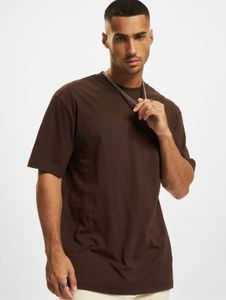 sportliches URBAN CLASSICS Herren T-Shirt Oversize 180 g/m² mit Baumwolle Braun