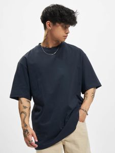 bequemes URBAN CLASSICS Herren T-Shirt Oversize 180 g/m² mit Baumwolle Navy
