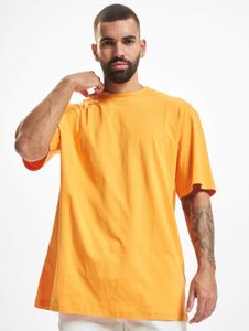 lässiges Urban Classics Herren T-Shirt Oversize 180 g/m² mit Baumwolle Orange