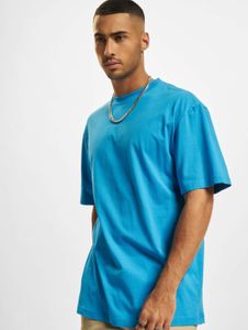 sportliches Urban Classics Herren T-Shirt Oversize 180 g/m² mit Baumwolle Blau