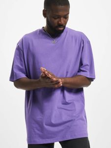 modernes URBAN CLASSICS Herren T-Shirt Oversize 180 g/m² mit Baumwolle Violett