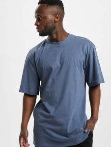 bequemes URBAN CLASSICS Herren T-Shirt Oversize 180 g/m² mit Baumwolle Blau