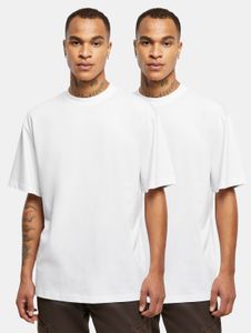 sportliches URBAN CLASSICS Herren T-Shirt 180 g/m² mit Baumwolle Weiß