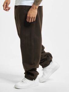 bequeme URBAN CLASSICS Herren Hose Kordelzug Taschen 380 g/m² mit Baumwolle Braun