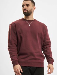 bequemes URBAN CLASSICS Herren Sweatshirt 380 g/m² mit Baumwolle Bordeaux-Rot