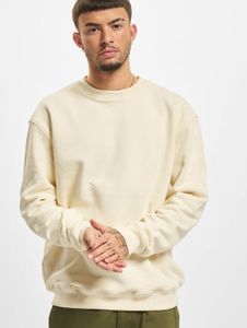 weiches URBAN CLASSICS Herren Sweatshirt Rippstrick 380 g/m² mit Baumwolle Ecru-Weiß