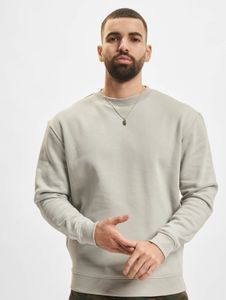 bequemes URBAN CLASSICS Herren Sweatshirt Taschen Rippstrick 380 g/m² mit Baumwolle Grau