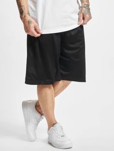 lässige URBAN CLASSICS Herren Shorts Mesh 130 g/m² Schwarz