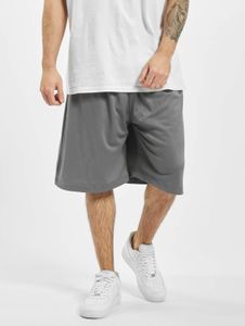 sommerliche Urban Classics Herren Shorts Mesh 130 g/m² Grau