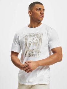 sporty Timberland men's T-shirt with cotton, white