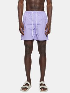 leichte Urban Classics Herren Shorts Kordelzug Reißverschluss 120 g/m² Violett
