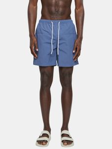leichte Urban Classics Herren Shorts Kordelzug Reißverschluss 120 g/m² Blau