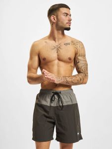 bequeme Urban Classics Herren Shorts Kordelzug Reißverschluss 120 g/m² Anthrazit/Grau