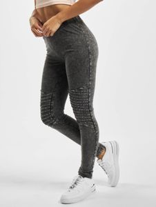 bequeme URBAN CLASSICS Damen Hose Stretch 200 g/m² mit Baumwolle Anthrazit