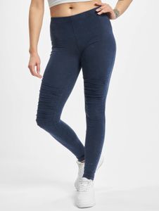 lässige URBAN CLASSICS Damen Hose Stretch 200 g/m² mit Baumwolle Blau