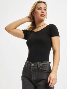 feminines Urban Classics Damen Kleid Stretch 180 g/m² mit Baumwolle Schwarz
