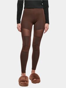 bequeme URBAN CLASSICS Damen Hose Stretch 210 g/m² Braun