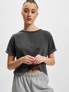 lässiges Urban Classics Damen T-Shirt 240 g/m² Anthrazit