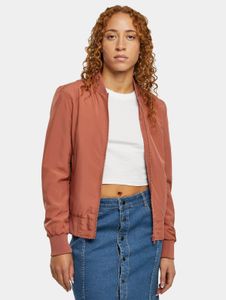 moderne Urban Classics Damen Jacke 78 g/m² Terracotta-Orange