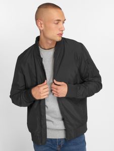 Veste homme Modern Urban Classics avec fermeture éclair et poches, 78 g/m², noire