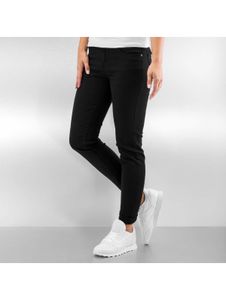 stylische Urban Classics Damen Jeans Skinny Fit Stretch Taschen mit Baumwolle Schwarz