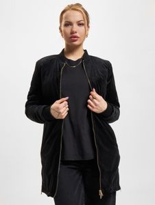 stylische Urban Classics Damen Jacke Reißverschluss 270 g/m² Schwarz