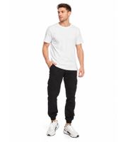 stylische URBAN CLASSICS Herren Jeans Stretch Taschen 270 g/m² mit Baumwolle Schwarz