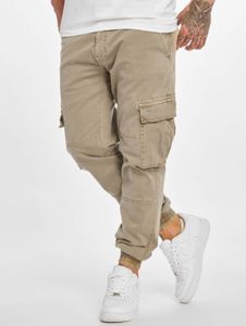 lässige URBAN CLASSICS Herren Jeans Stretch Taschen 270 g/m² mit Baumwolle Beige