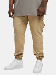 bequeme Urban Classics Herren Jeans Stretch Reißverschluss Taschen mit Baumwolle Beige