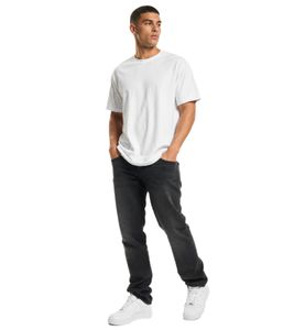 Elegantes pantalones vaqueros elásticos para hombre de URBAN CLASSICS con bolsillos, de algodón, color negro.