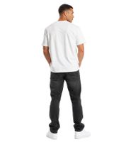 Elegantes pantalones vaqueros elásticos para hombre de URBAN CLASSICS con bolsillos, de algodón, color negro.